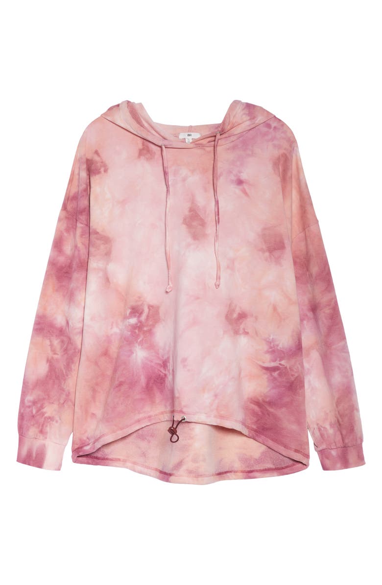BP. Women's Tie Dye Fleece Hoodie, Alternate, color, 
