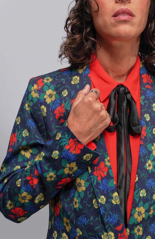 Wildfang The Empower Tux Blazer In Multi