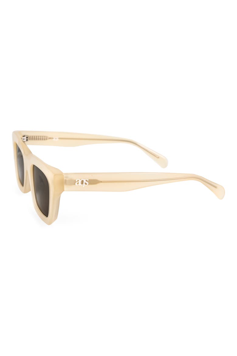 Harper 55mm Polarized Square Sunglasses, Alternate, color, NUDE