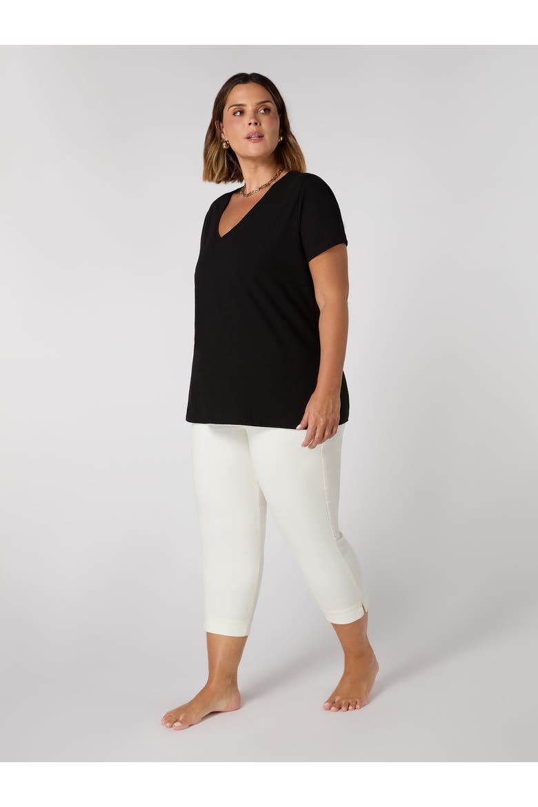 Cropped Jegging, Main, color, Ivory
