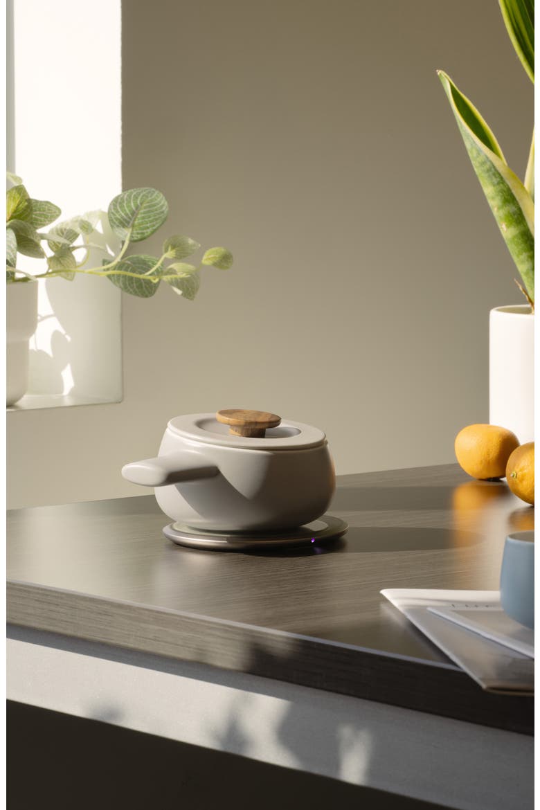 Fondi Self-Heating Fondue Set, Alternate, color, SOFT GRAY