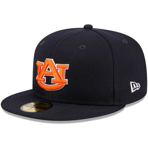 Men's New Era Navy Auburn Tigers Evergreen 59FIFTY Fitted Hat