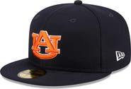 New Era Men's New Era Navy Auburn Tigers Evergreen 59FIFTY Fitted Hat