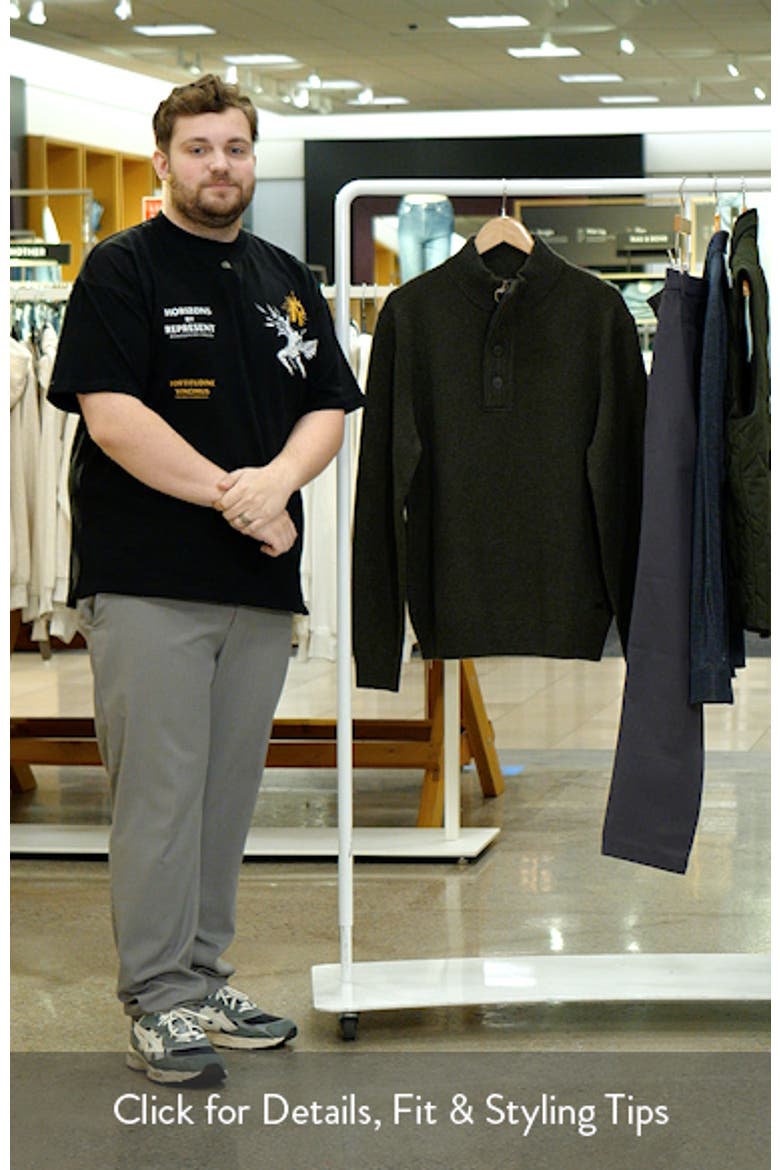 Patch Wool Quarter Zip Pullover video