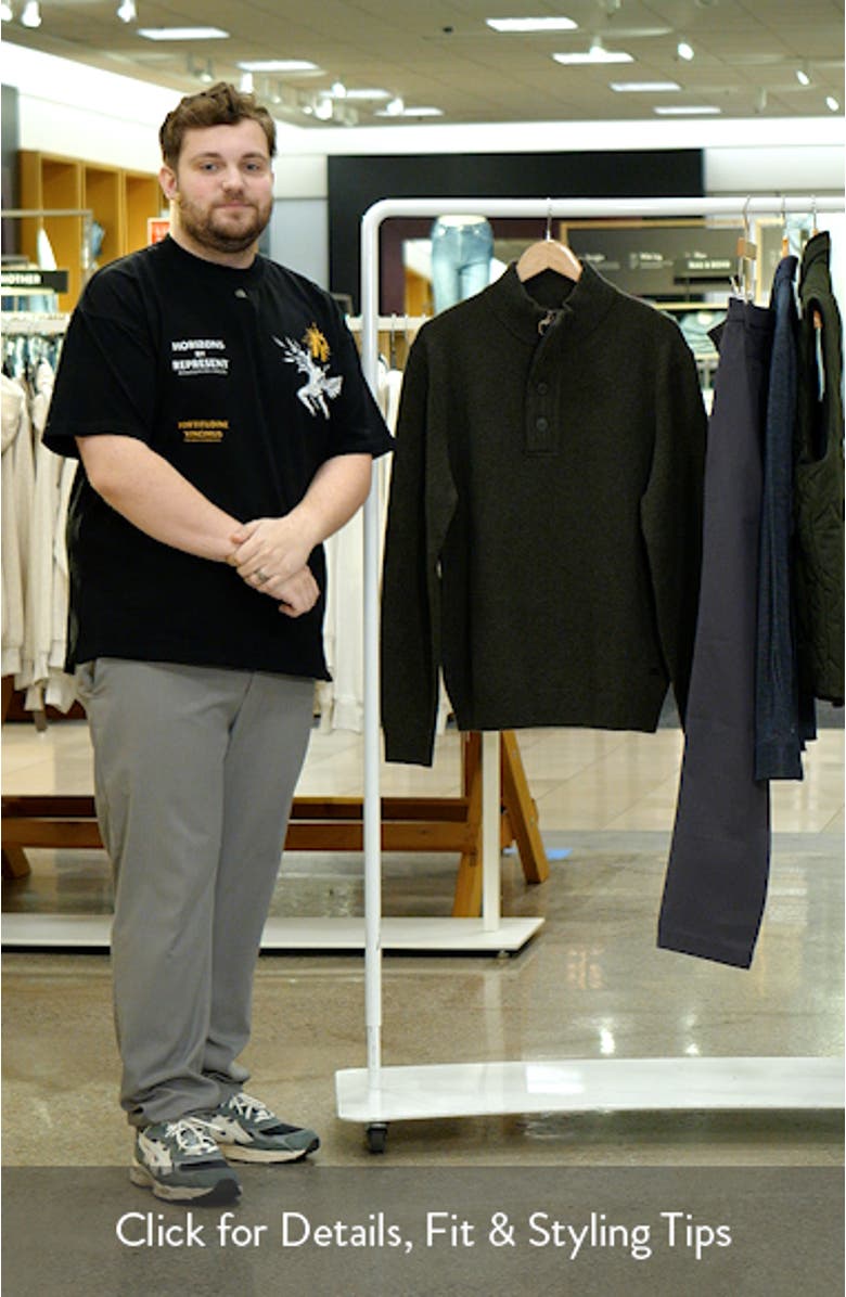 Patch Wool Quarter Zip Pullover, sales video thumbnail