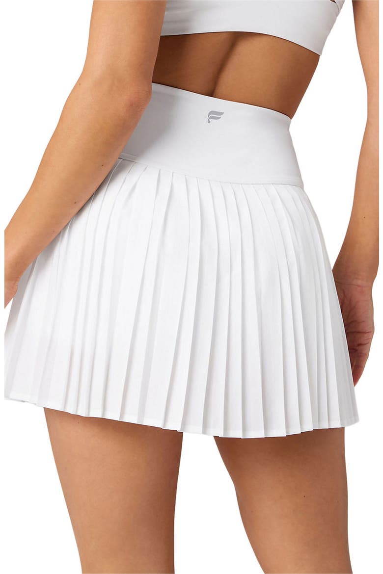 Women's Hot Shot Pleated Skirt Classic Mini, Alternate, color, Classic White