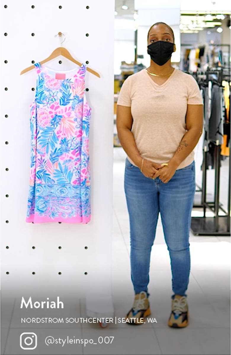 Jackie Silk Shift Dress, sales video thumbnail