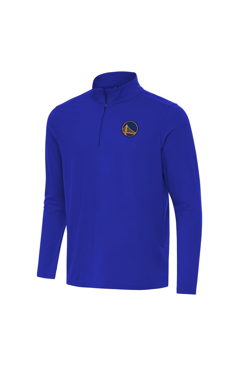 ANTIGUA Men's Antigua Royal Golden State Warriors Intent Quarter-Zip Top, Main, color, Royal