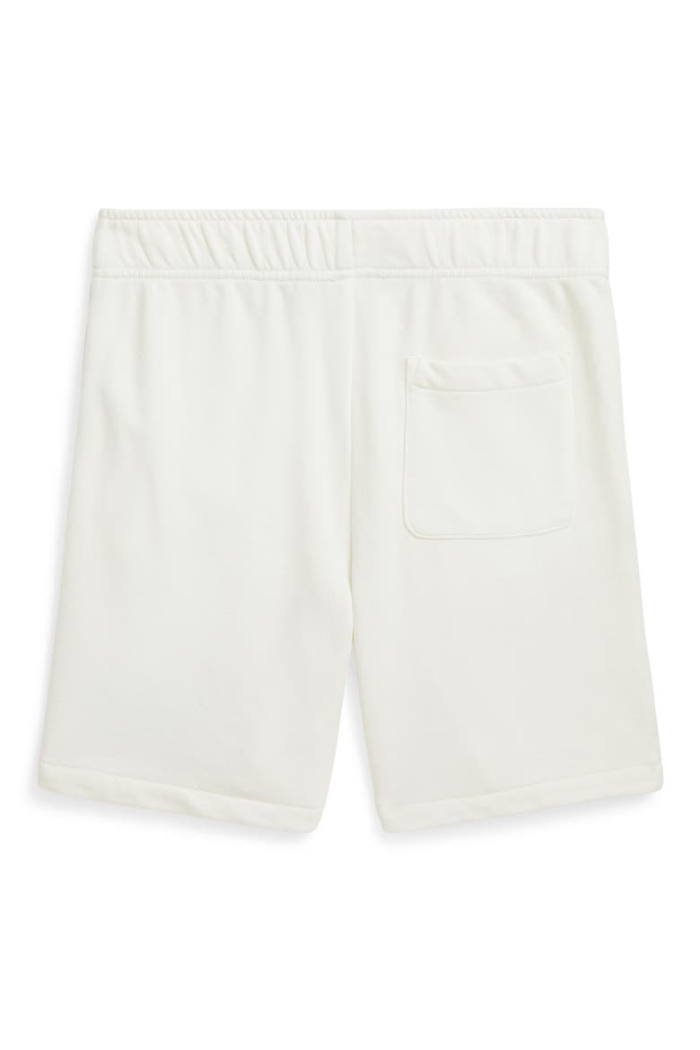 Kids' Easy French Terry Sweat Shorts, Alternate, color, WHITE