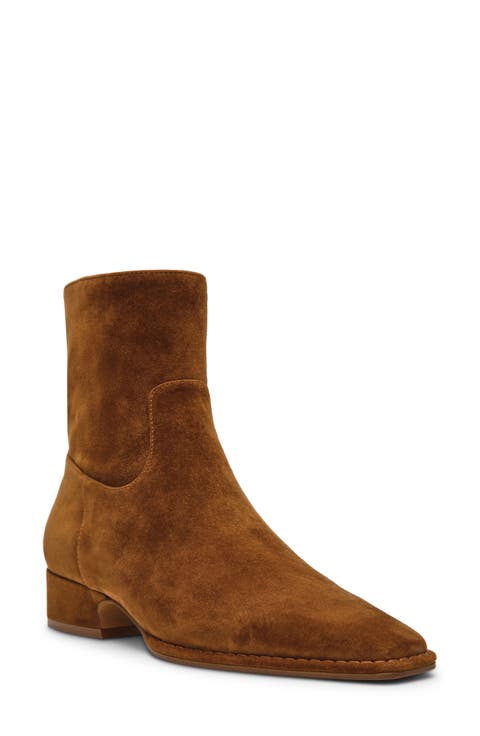 Define Block Heel Bootie