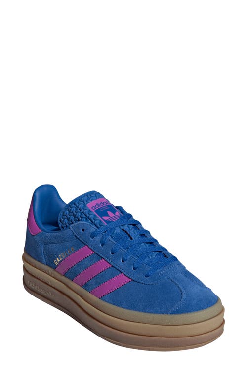 Adidas Originals Adidas Gazelle Bold Platform Sneaker In Blue