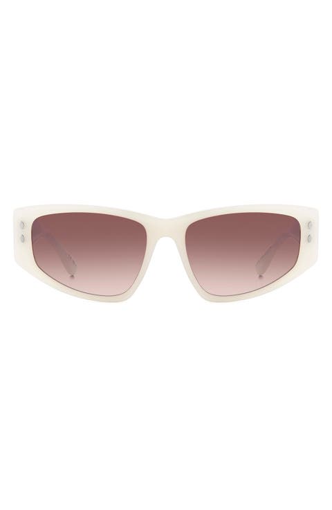 57mm Rectangle Sunglasses