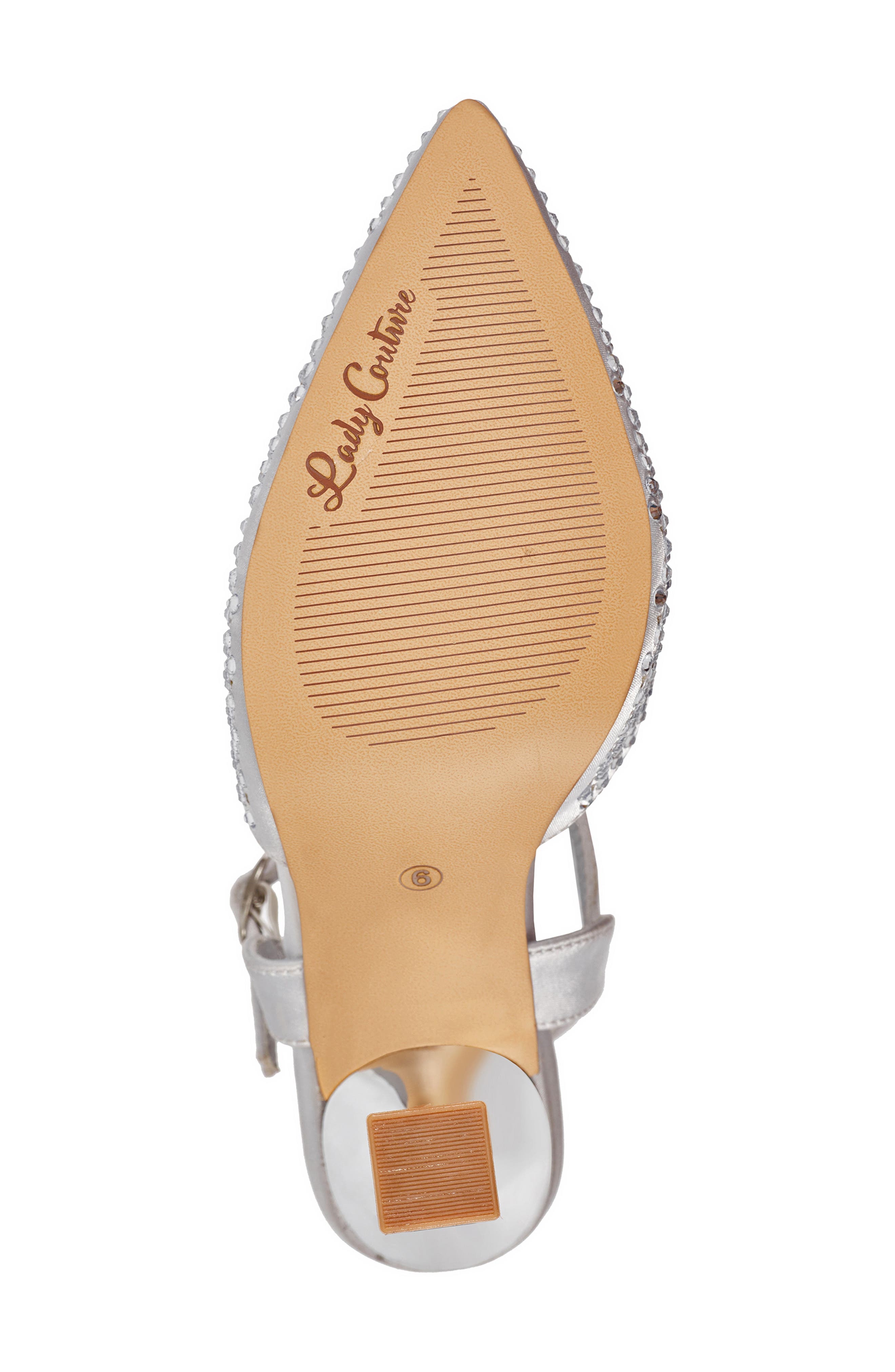 Tango Crystal Embellished Pump, Alternate, color, SILVER