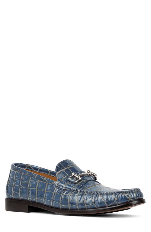 Donald Pliner Evanston Bit Loafer in Navy 