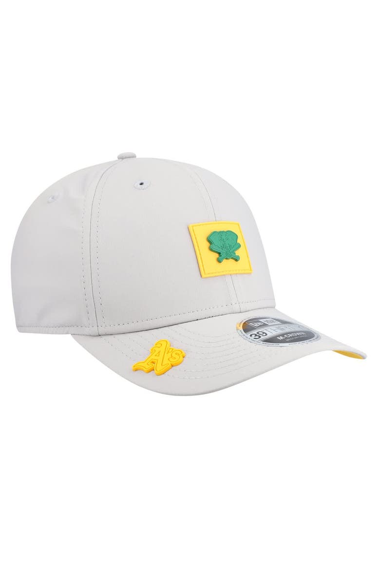Men's New Era  Gray Athletics 2026 Clubhouse Alternate 39THIRTY Flex Hat, Alternate, color, Gray