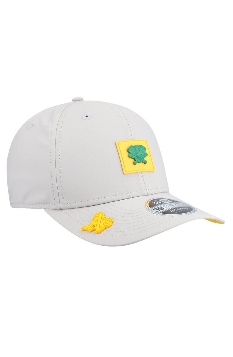 New Era Men's New Era  Gray Athletics 2026 Clubhouse Alternate 39THIRTY Flex Hat, Alternate, color, Gray