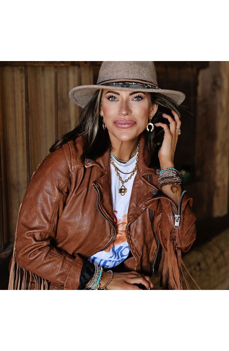 Bowood Lane Wilder Hart Earrings, Alternate, color, Gold