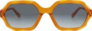 Chloé 56mm Geometric Sunglasses