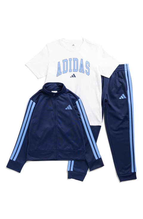 Kids' Graphic T-Shirt, Tricot Track Jacket & Joggers Set (Big Kid)
