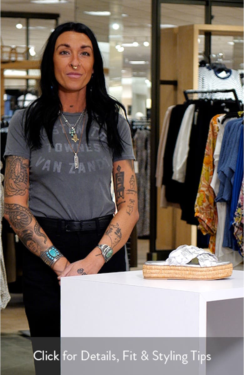 Gester Platform Slide Sandal, sales video thumbnail