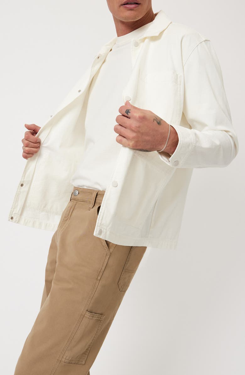 Mavi Jeans Oxford Loose Fit Cotton Stretch Twill Pants, Alternate, color, Khaki Casual Twill