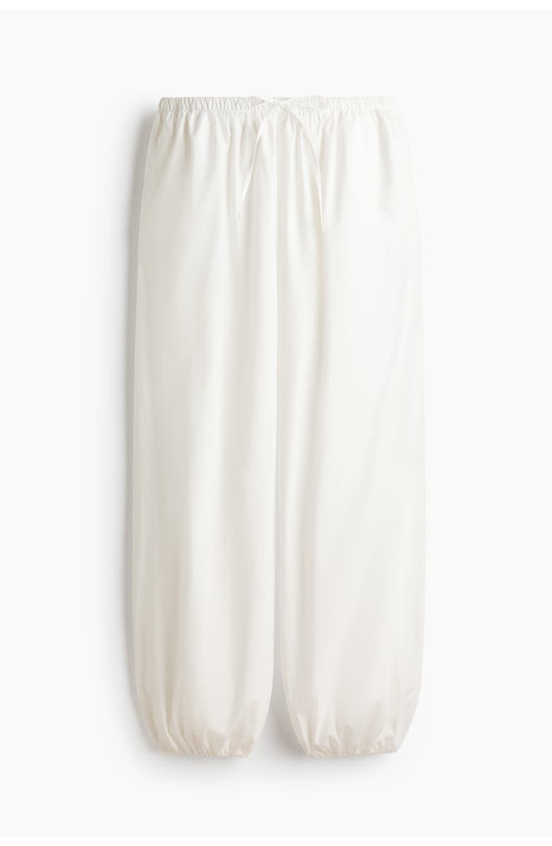 H&M Cotton Balloon Trousers, Main, color, 