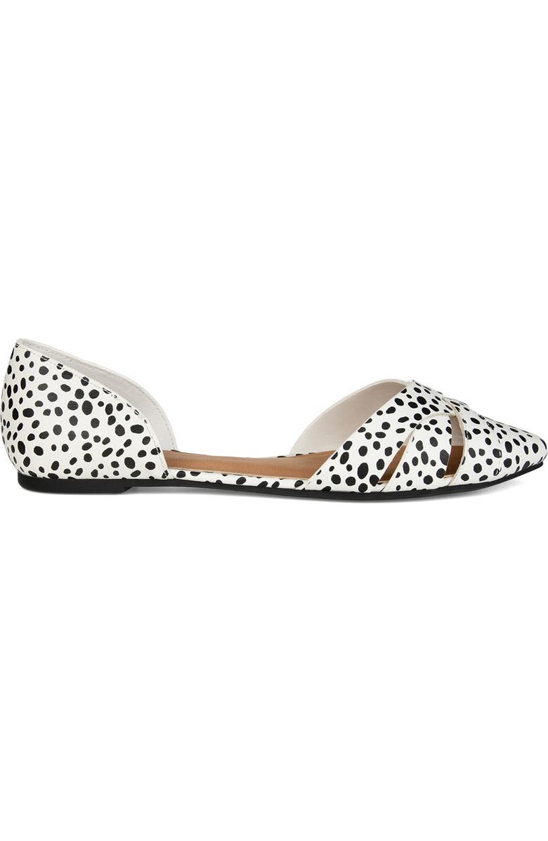 Journee Collection JOURNEE Brandee d'Orsay Flat, Alternate, color,