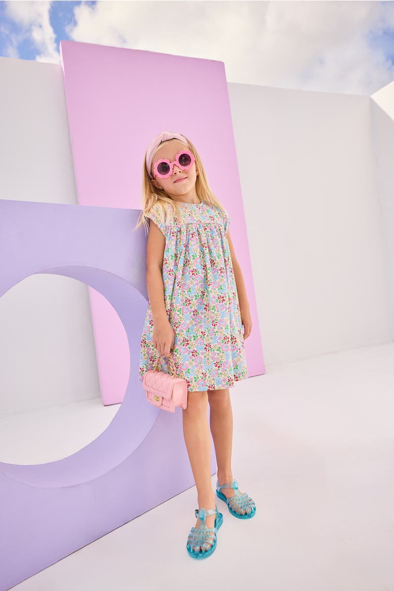 Kids' Floral Charlotte Dress, Alternate, color, Bloomsbury Blossoms