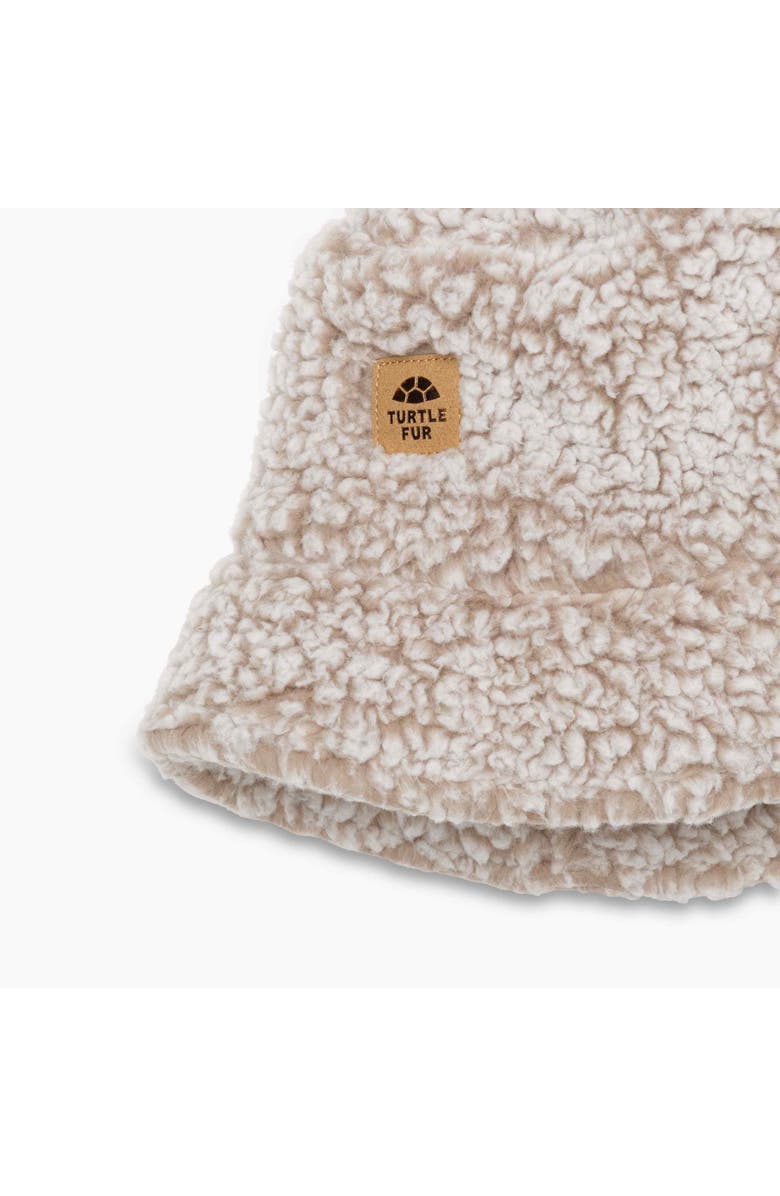 Turtle Fur Youth Stomp Fleece Bucket Hat, Alternate, color, Natural