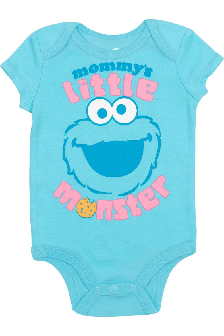 5-Pack One Piece Short Sleeve Bodysuits, Alternate, color, Pink Yellow Blue Coral