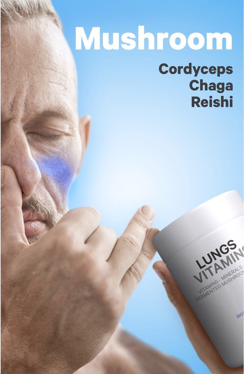 Codeage Lungs Vitamins - Multivitamins & Minerals Supplement, Alternate, color, White