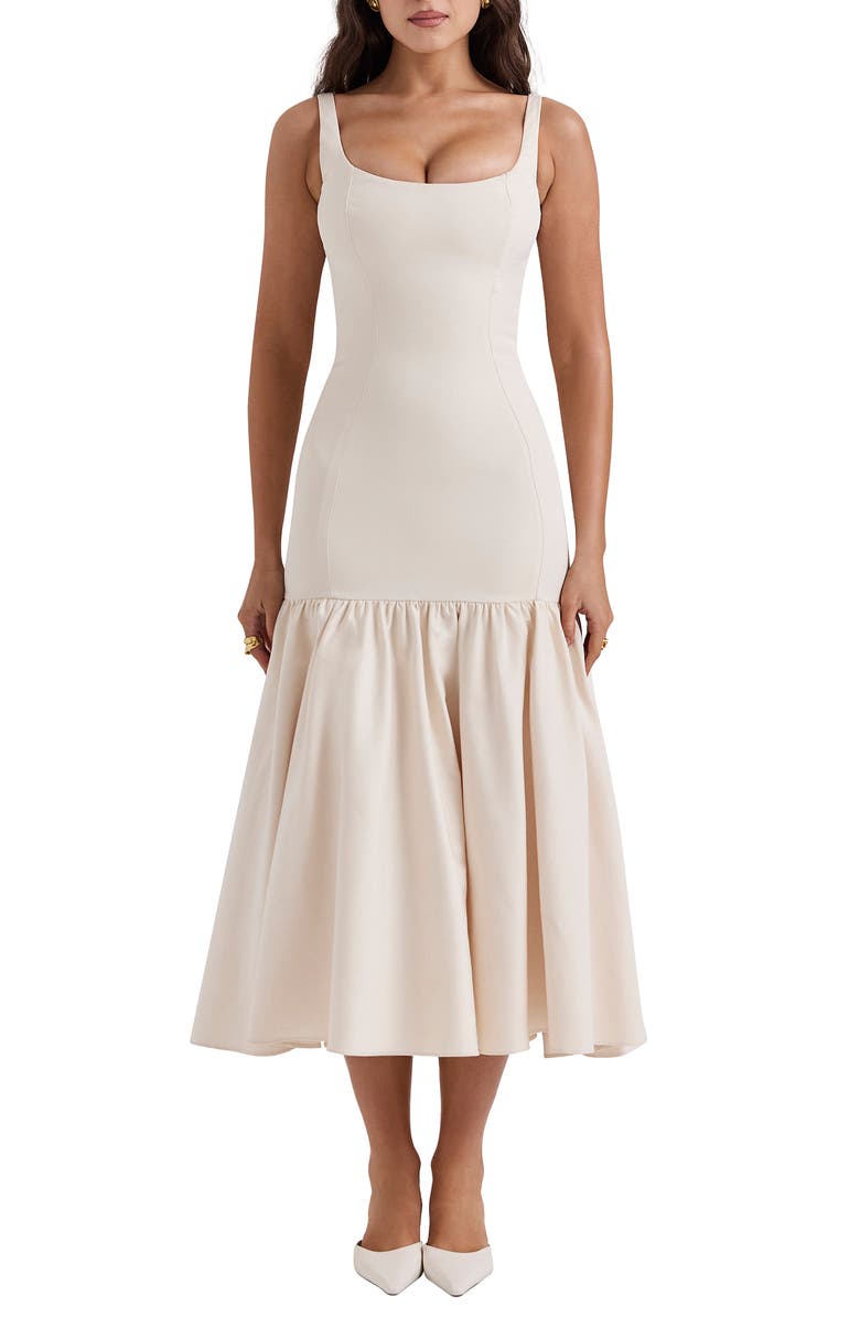 HOUSE OF CB Amore Midi Dress, Main, color, 