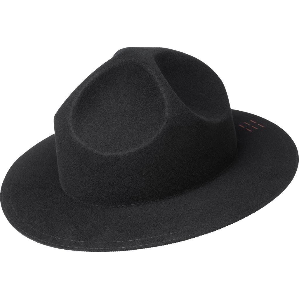 Bailey Denholm Wool Ranger's Hat In Black