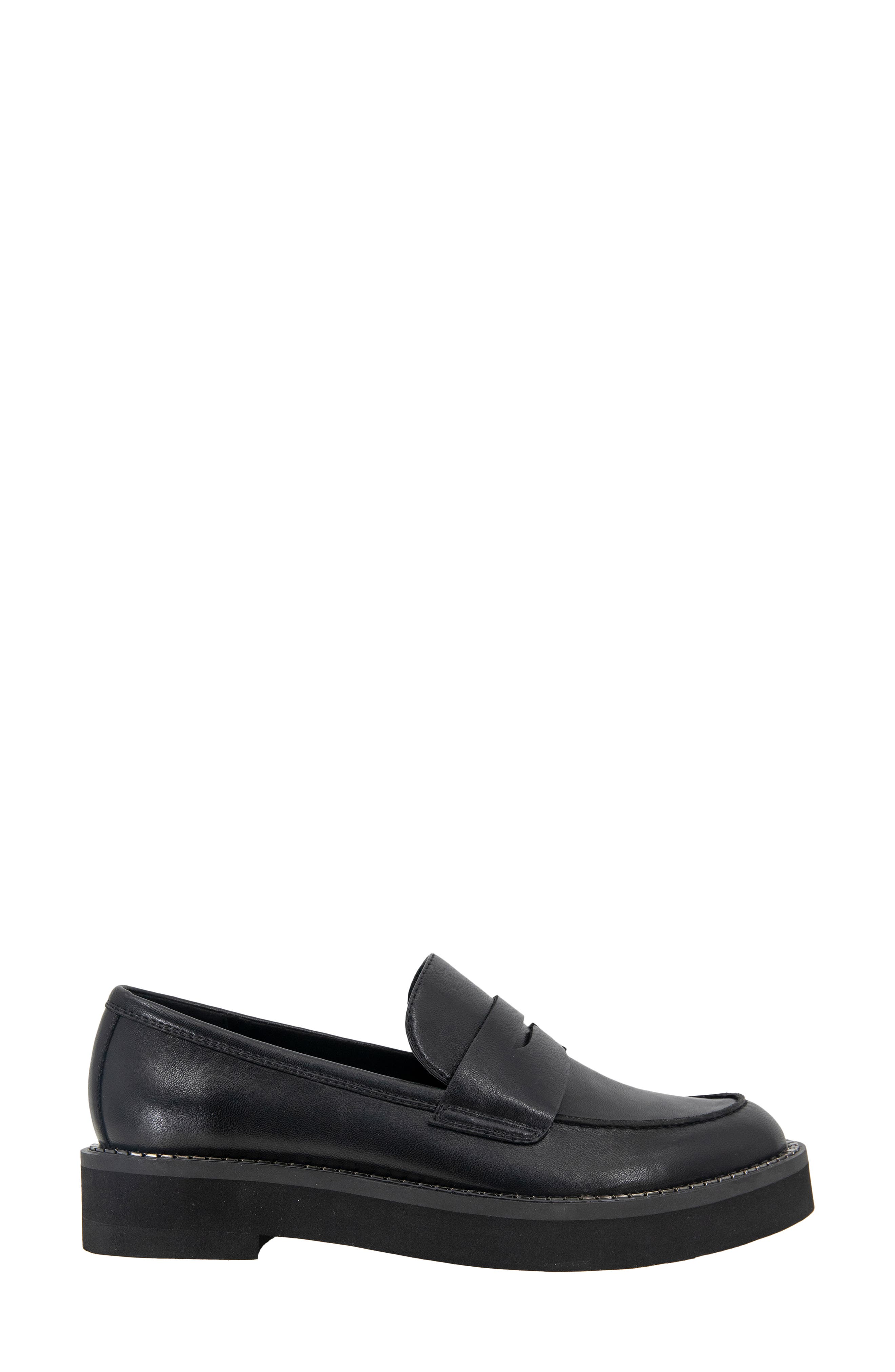 BCBGeneration Sabin Penny Loafer, Alternate, color, Black