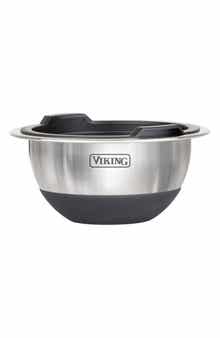 Viking 8-Piece Stainless Steel Bowls with Lids Set