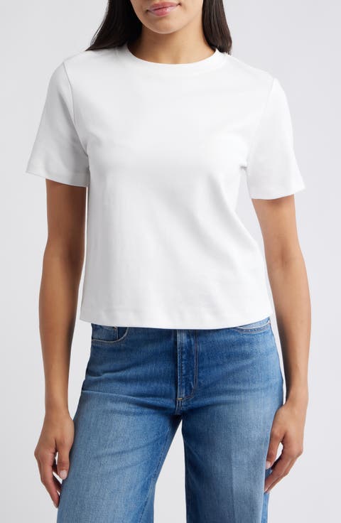 Cotton Crewneck T-Shirt