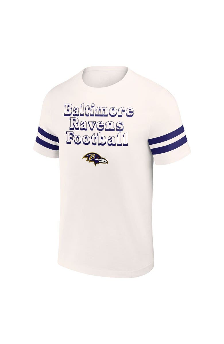 NFL X DARIUS RUCKER Men's NFL x Darius Rucker Collection by Fanatics Cream Baltimore Ravens Vintage T-Shirt, Alternate, color, Cream