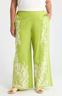 BY DESIGN Valencia Pull-On Wide Leg Pants
