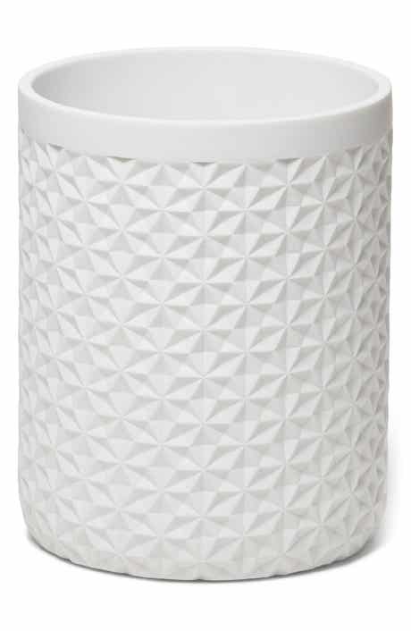 ROSELLI TRADING COMPANY Diamond Texture Wastebasket