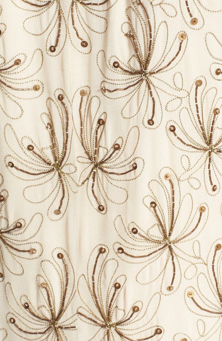 Free People 'Sicily' Beaded Lace-Up Minidress, Alternate, color,