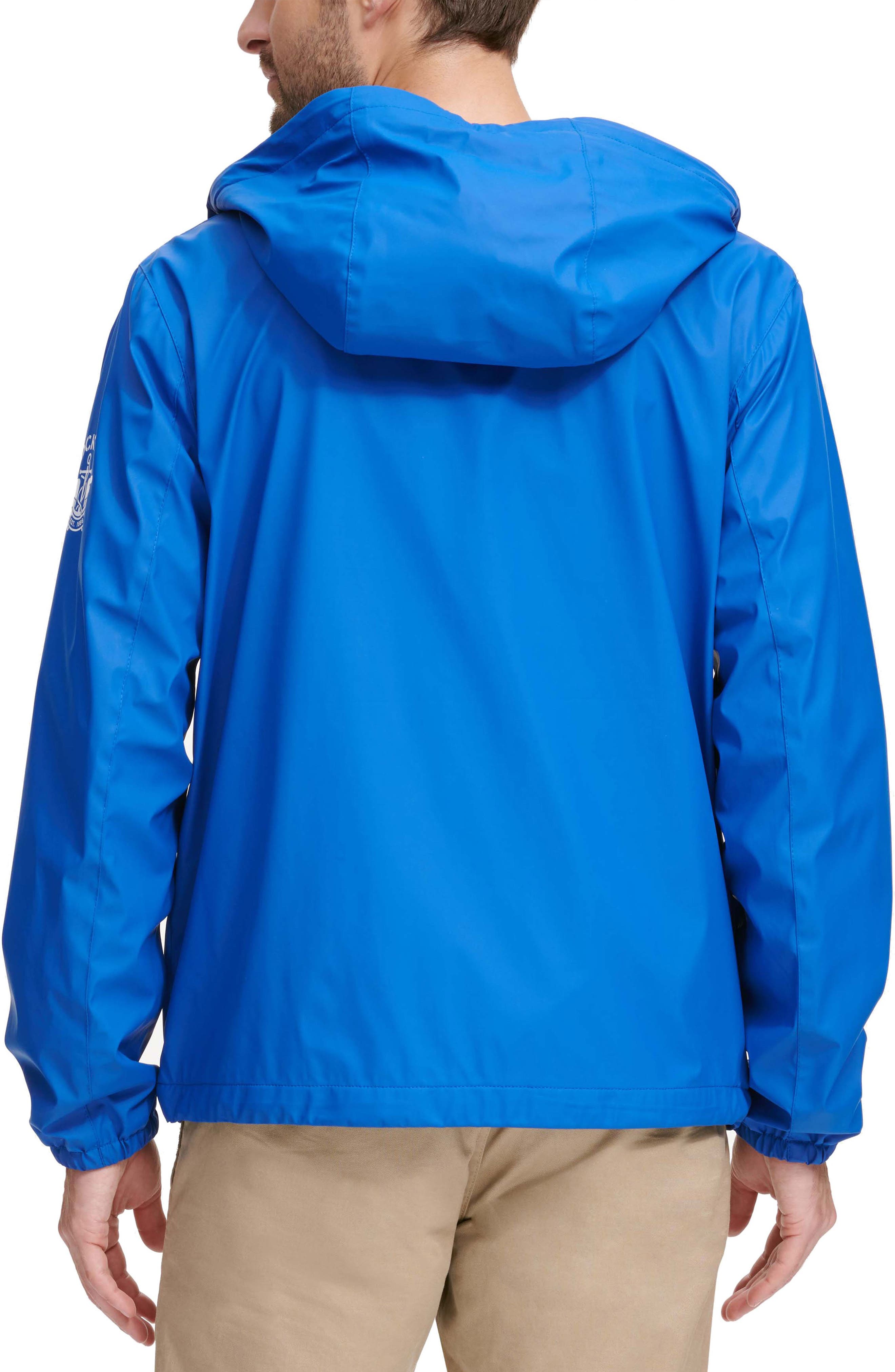Dockers® Rubberized Water-Resistant Hooded Zip Jacket (Men) | Nordstromrack