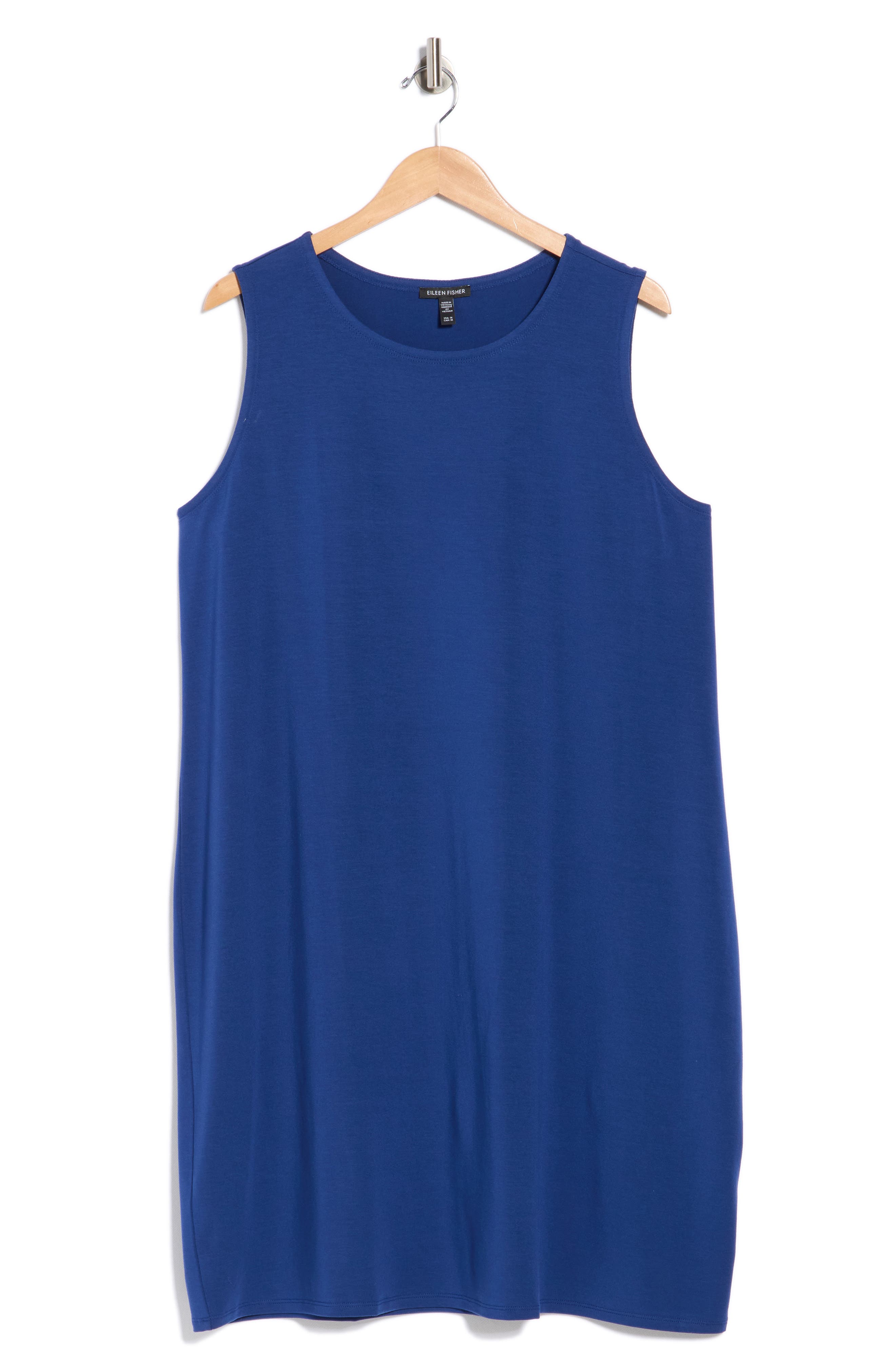 Eileen Fisher Sleeveless Jersey Shift Dress