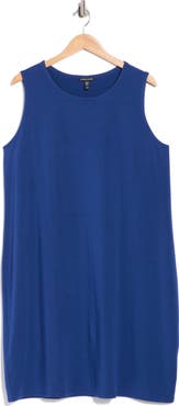 Eileen Fisher Sleeveless Jersey Shift Dress