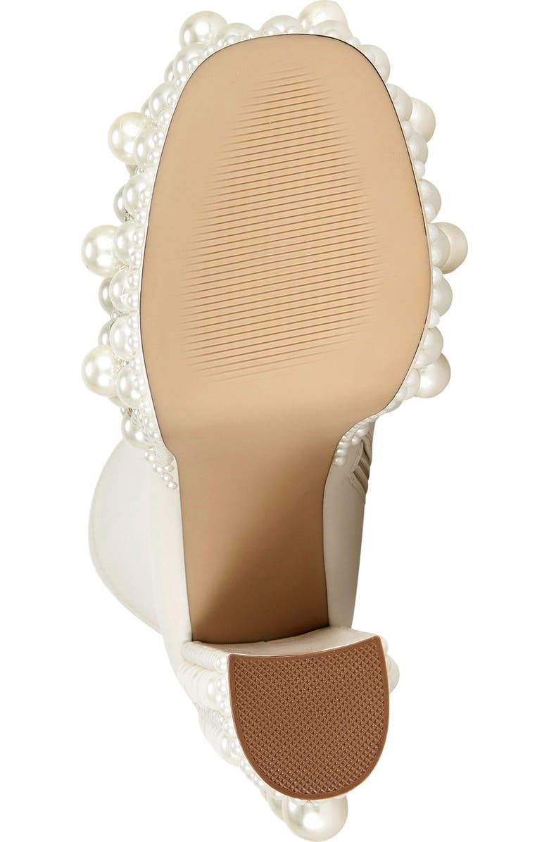 AZALEA WANG Antaris Platform Bootie, Alternate, color, Beige