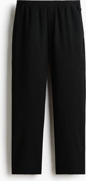 H&M Four-way stretch regular-fit pull-on pants