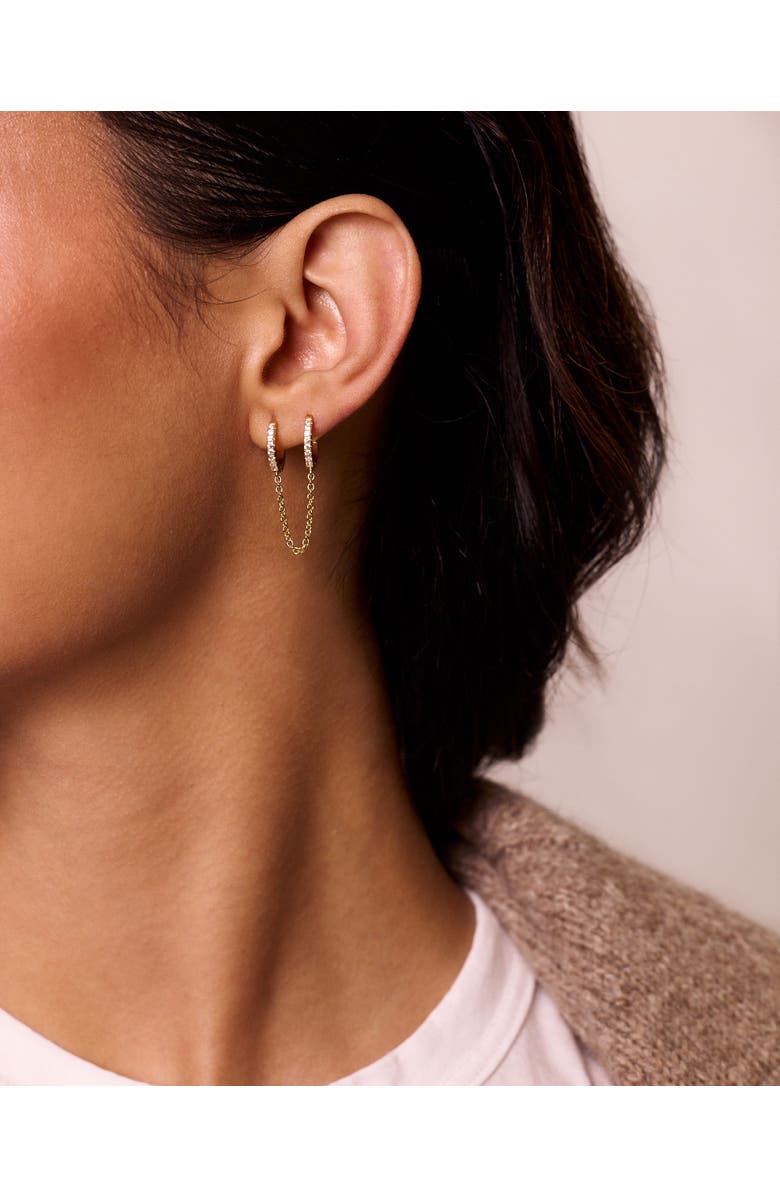 Electric Picks Double Down Earrings, Alternate, color, Gold