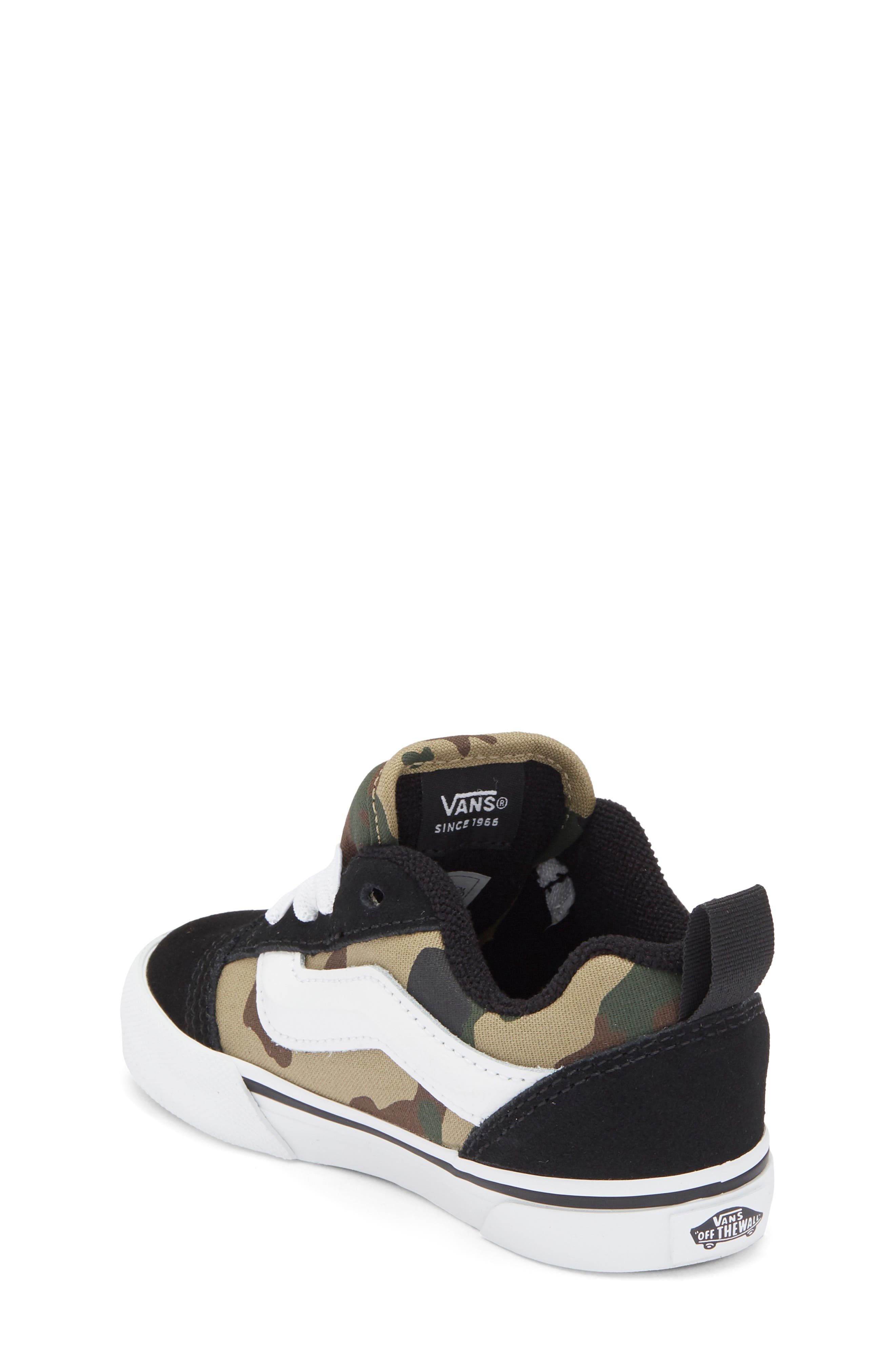 Vans Kids' Knu School Sneaker, Alternate, color, Black Green