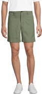 Lands' End Knockabout 7" Comfort Waist Classic Fit Chino Short