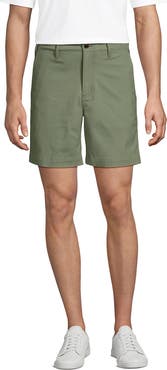 Lands' End Knockabout 7" Comfort Waist Classic Fit Chino Short