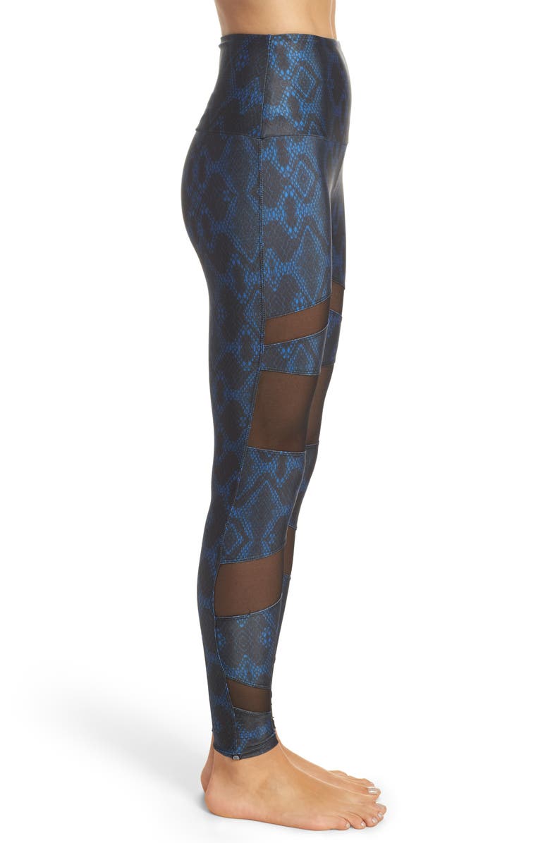 Onzie Mesh Inset Leggings, Alternate, color, 